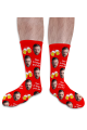 Cheers For Being A Great Dad Fathers Day Personalised Photo Socks 