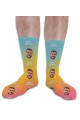 Happy Birthday Personalised Photo Socks 
