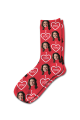 Valentines Day Personalised Socks I Love You