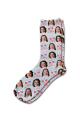 Mothers Day Wine Personalised Photo Socks 