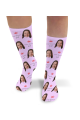 Mum Knows Best Mothers Day Personalised Photo Socks 