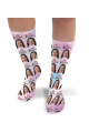 Queen Mum Personalised Photo Socks 