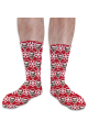 Santa Hat Christmas Personalised Socks