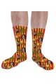 We Go Together Like Burger & Fries Valentines Day Personalised Socks